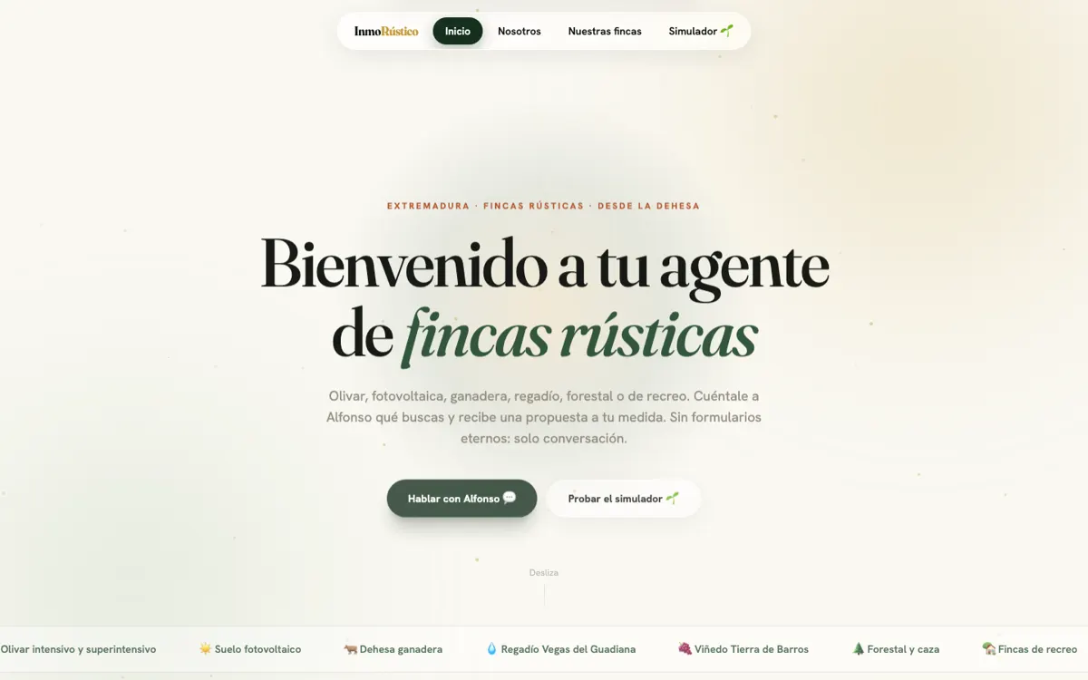 Web de Inmorústico